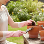 Extended cuff design of waterproof cleaning gloves protecting wrists