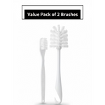 Close-up of brush bristles showing durability