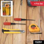 Close-up of Fix Pro 4 hand tool kit showing durable metal tools and non-slip handles