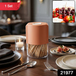 Hygienic toothpick holder for restaurant or home use