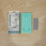 Smartphone on foldable stand for daily use