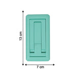Foldable phone stand with dimensions and smartphone compatibility