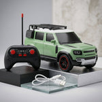 High speed RC car with LED lights for kids