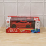 Racing sports car toy gift box with lights