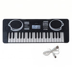 Colorful keyboard toy displaying multiple sound buttons