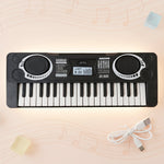 Close-up of keyboard toy keys, highlighting easy-to-press features