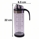 Size of 500ml glass oil dispenser bottle