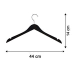 Size guide for cloth hanger in wardrobe use
