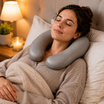 Hot water bag designed for neck pain and warmth
