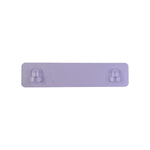 White adhesive hook with no drilling required for wall hanging