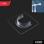 Pack of self-adhesive curtain rod holders for various home uses