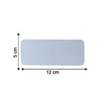 Size guide for transparent self-adhesive wall hook