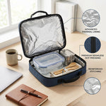 Bag features a secure zip for safe storage