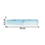 Hair comb size guide for styling and detangling