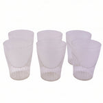Stackable, stylish plastic glasses for daily and party use