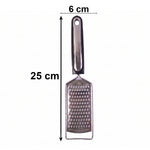 Size guide for stainless steel cheese grater