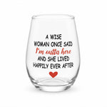 Elegant transparent glass tumbler for wine or juice