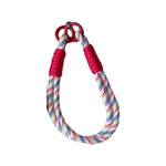 Assortment of vibrant multicolour universal phone lanyards, ready for use with various smartphones.