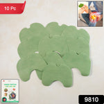Package of 10 herbal knee relief adhesive pain support patches