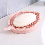 Assorted colours of the practical leaf shape soap holder.