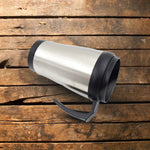Vacuum insulated design keeping beverages hot or cold for longer.