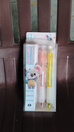 CustoPen 2-piece set packaging, emphasizing lightweight design and durability.