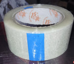 Roll of transparent cello tape, perfect for general purpose sealing.