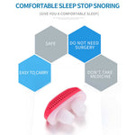 Person using the Anti-Snoring Nose Clip for improved breathing and reduced snoring.