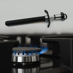 CookAura Stainless Steel Kitchen Gas Lighter for gas stoves on a clean white background.