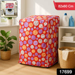 Front load washing machine dustproof cover ensuring appliance protection