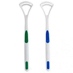 MintGuard Tongue Cleaner Brush displayed to highlight its long reach.