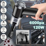 Final angle showing the complete 3-in-1 Mini Car Vacuum kit.
