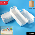 Stackable storage baskets organizing home drawers