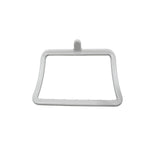 Multi-purpose wall-mounted hand towel holder displayed in a modern kitchen setting.