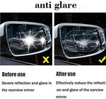 HD clear protective film applied on car side windows for fog resistance
