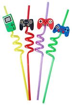 Durable reusable plastic straws featuring fun cartoon trucks.