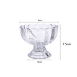 Complete dessert bowl set beautifully arranged on a modern table setting.