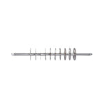 Durable stainless steel dough cutter, easy to clean and store.
