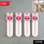 Door pull set on wooden cabinet using self stick push pull helper handles