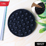 Silicone Pop It fidget toy packaging for sensory stress relief toy