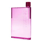 An A5 Notebook Water Bottle presented on a clean white background, emphasizing its minimalist design.