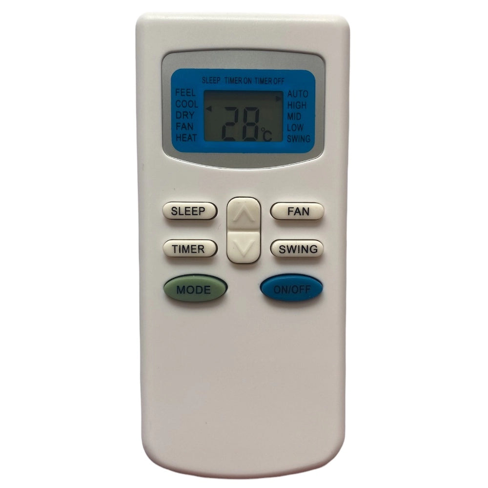 Remote No. 126, Compatible with Toshiba AC Remote Control (Exactly Same Remote will Only Work)