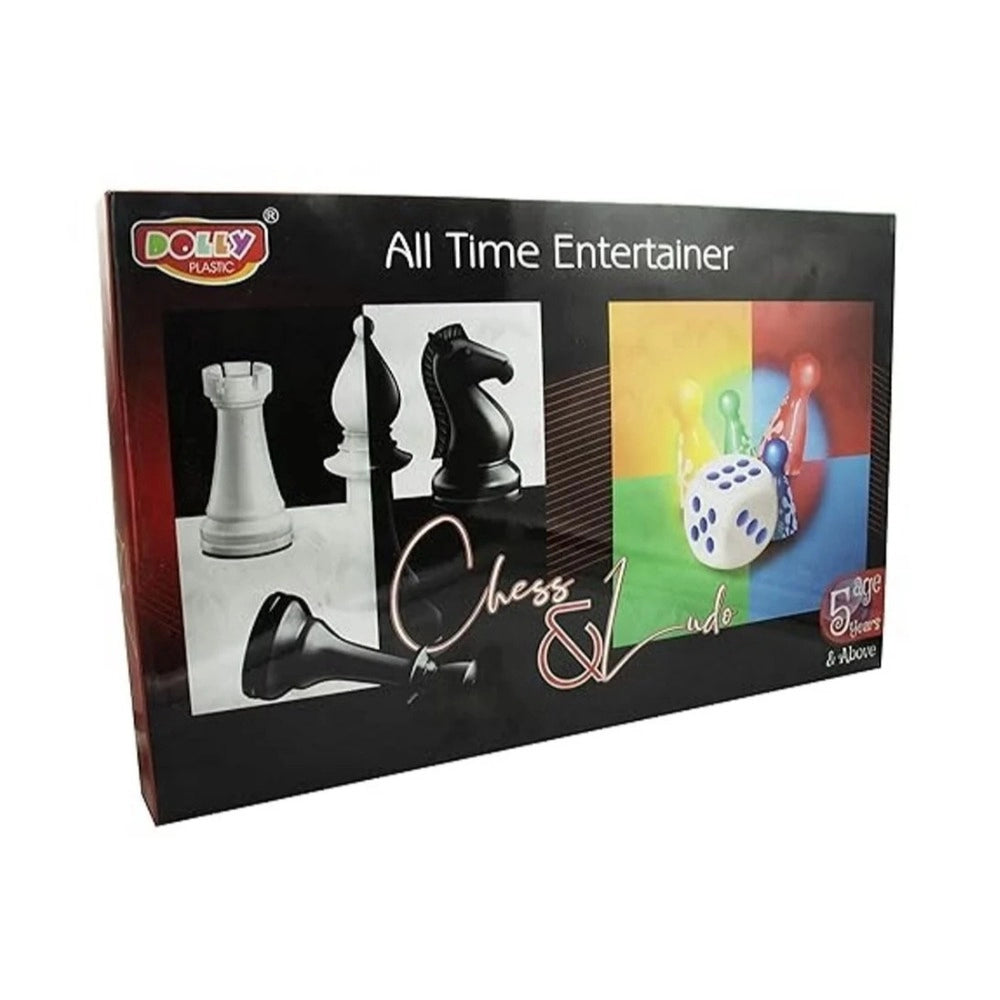 All Time Entertainer Chess Ludo |  Paper, Plastic Toys |  Board Games | 5+ Years