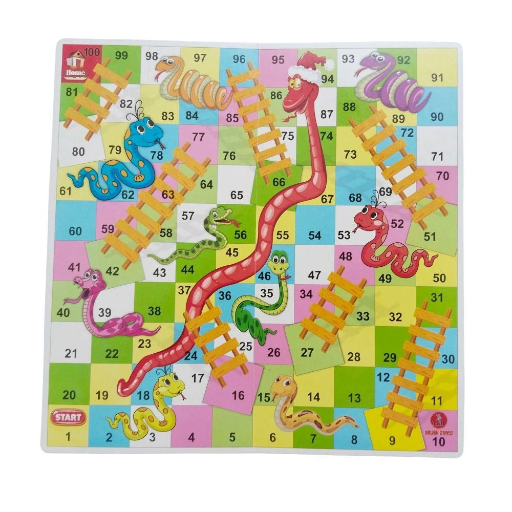Snakes  Ladders |  Cardboard  |  Educational Toys
