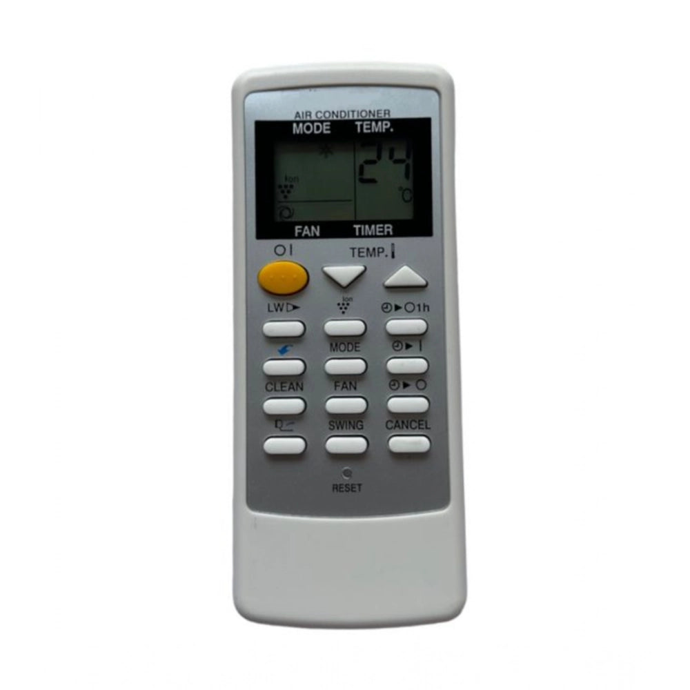 AC Remote No. 76B Compatible-Replacement for Sharp AC Remote Control (White)