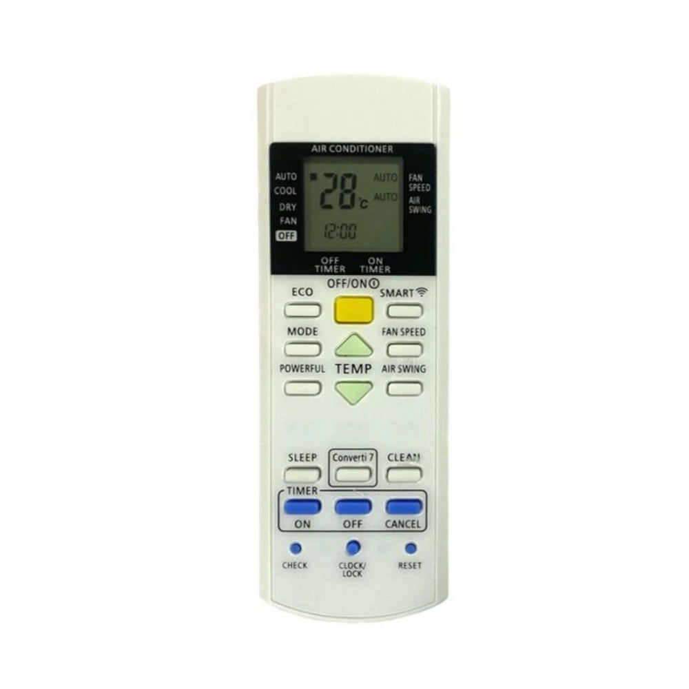AC Remote No. 29J Compatible-Replacement for Panasonic - Panasonic Inverter AC Remote Control (White)