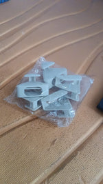 Compact plastic triangle hanger connector hooks for home closet organization