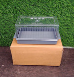 Compact butter slicer box, showing its practical design for efficient kitchen storage.