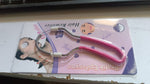 Facial hair remover spring ready for use, ideal for unwanted facial hair at home