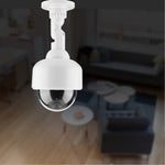 Dummy CCTV camera mounted to simulate active surveillance